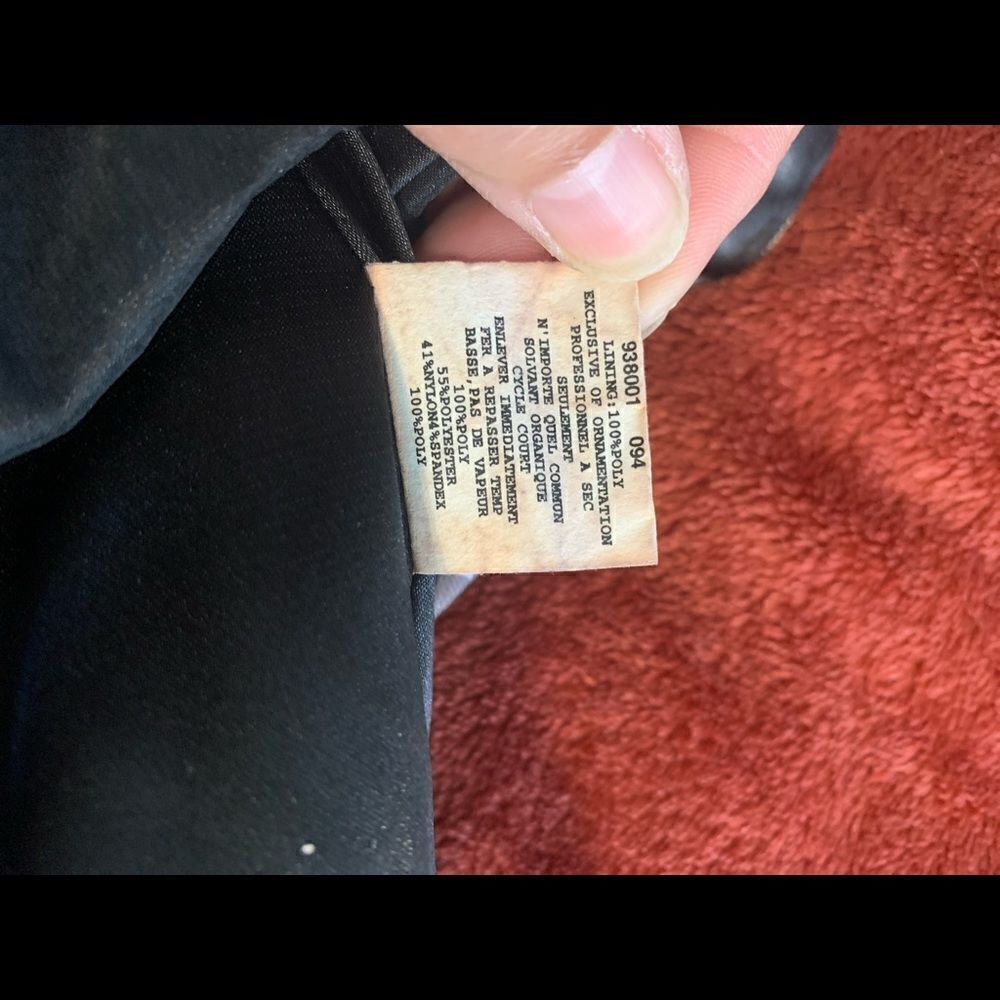 VTG Vintage Jessica McClintock Gunne Sax pink and black party dress size 1 - Picture 3 of 12